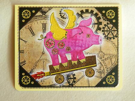Flying Piggy by Kerry Sawyers