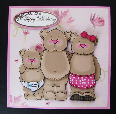 Three Bears Doodles by Kerry Sawyers