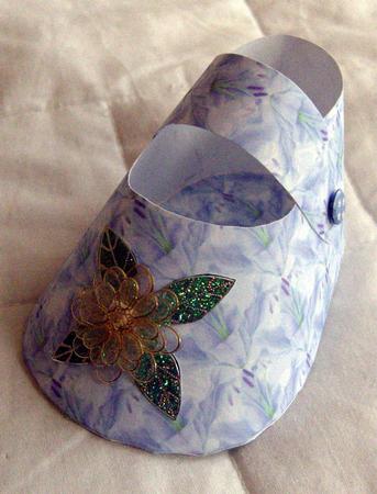 Lavender Lily Backing Paper by Kerry Sawyers