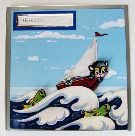 Oceans of Wishes Birthday Card Front by Kerry Sawyers