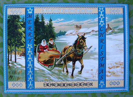 Tryptic Sleigh Ride by Kerry Sawyers