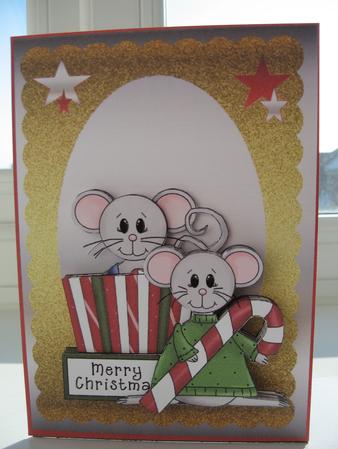 Merry Christmas with the Mice by Kerry West