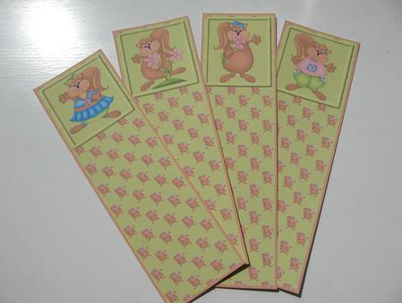 Summer Squirrells Book Marks by Kerry West