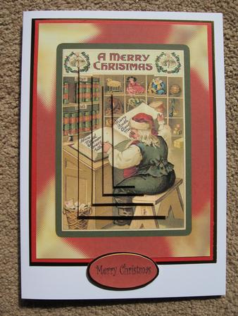 Santas Checking the List Making It Right Pyramid by Kerry West