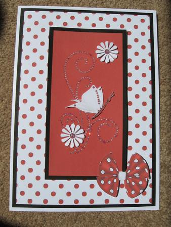 Red & White Polka Dots by Kerry West
