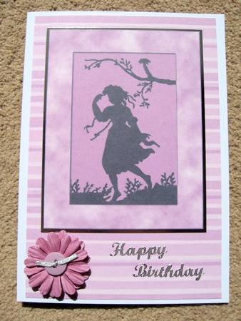 Silhouette Lady by Kerry West