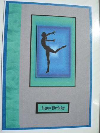 Birthday Gymnast by Kerry West