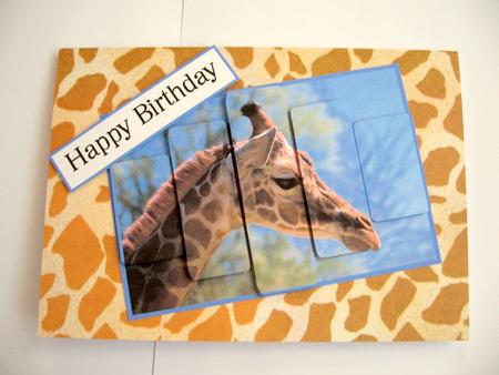 Panelled Giraffe by Kerry West