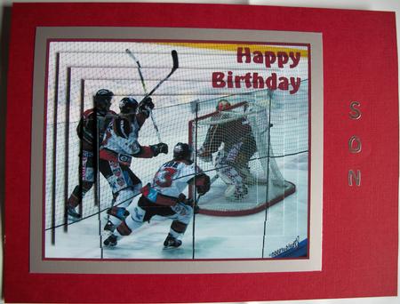Hockey Players by Kerry Woodward
