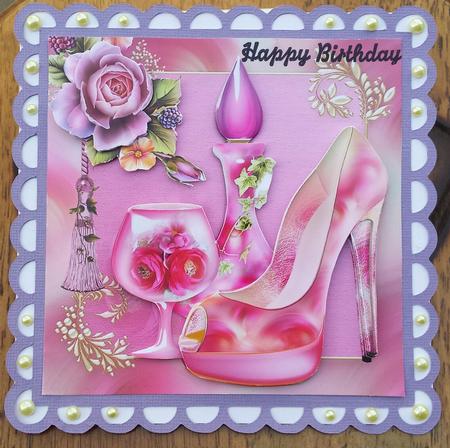 Roses Shoe and Perfume by Keryl Horwath