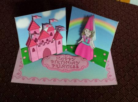 Birthday Princess Double Twist Easel Mini Kit by Keryl Horwath
