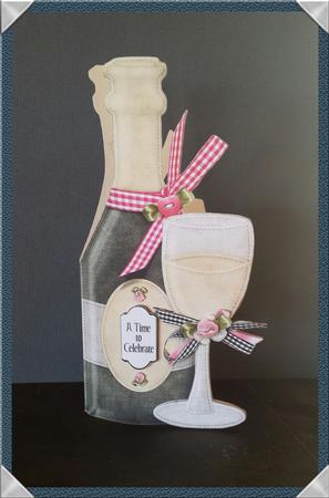 A Time to Celebrate Shaped Fold Card Kit by Keryl Horwath
