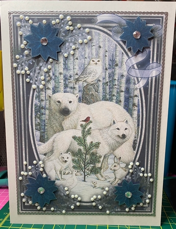 Winter Gathering 5X7 Bumper Kit #1  by kim chappell