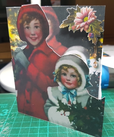 Layered Christmas - Happy Holidays by kim chappell