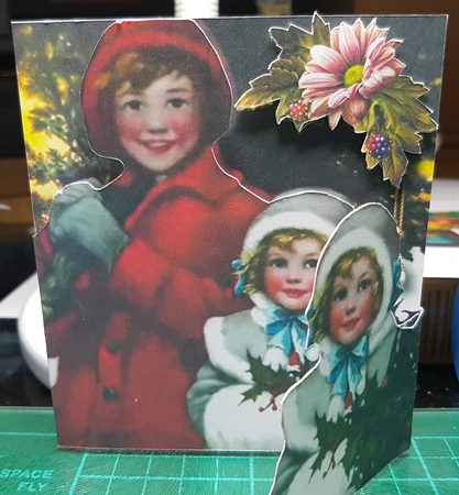 Layered Christmas - Happy Holidays by kim chappell