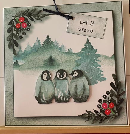 Watercolour Winter Wishes Bumper Kit by kim chappell