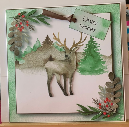 Watercolour Winter Wishes Bumper Kit by kim chappell