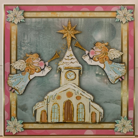 Lil Angel Blessings 6X6  Bumper Kit by kim chappell