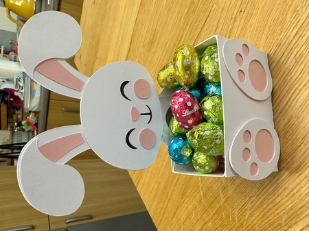 Easter Bunny Box by Kim Pearce