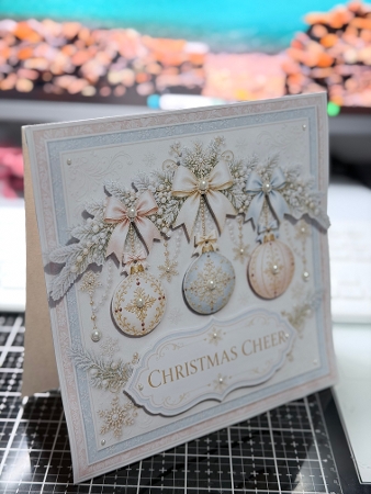 ** Christmas Cheers ** pastel by Kim Pearce