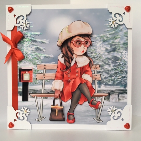Girl in the Red Coat Mini Kit by KiJu KiJu