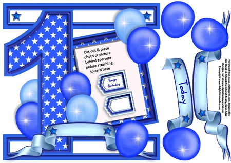 Balloons Blue by KiJu KiJu