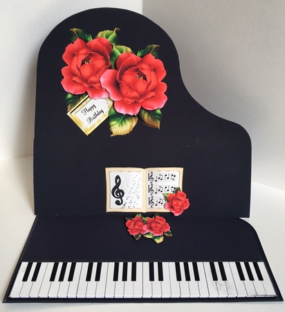 Baby Grand Piano - Black by KiJu KiJu