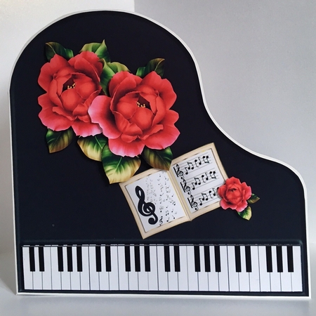 Baby Grand Piano - Black by KiJu KiJu