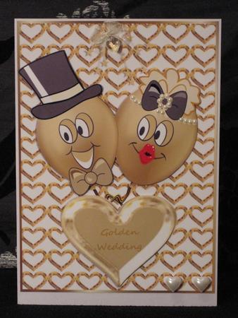 Golden Wedding Ballons by KiJu KiJu