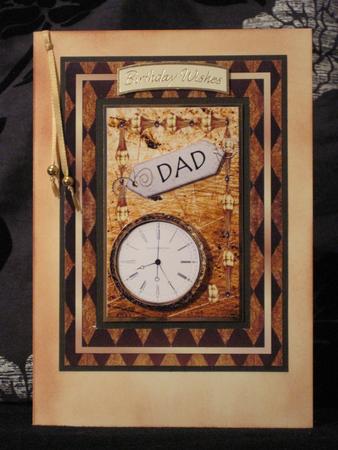 Time and Tags - Male Spinner Card by KiJu KiJu