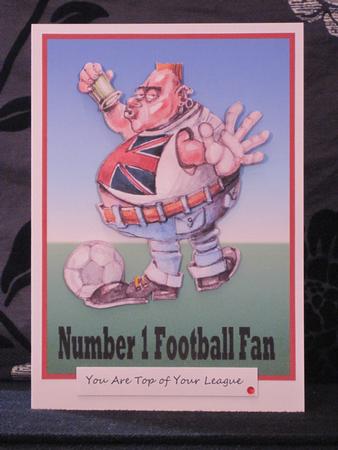 Number One Football Fan by KiJu KiJu