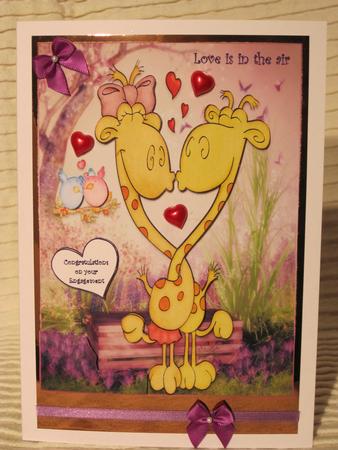 Love is in the Air Giraffes by KiJu KiJu