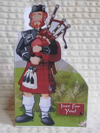 Bagpipe Player Dude Shaped. by KiJu KiJu