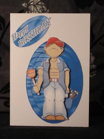 Plumber Hunk Doodles by KiJu KiJu