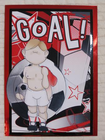 Football Hunk Doodles Pyramage by KiJu KiJu