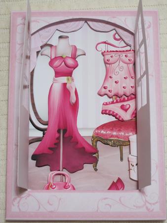 Through the Doors to the Fashion Boutique Card Kit by KiJu KiJu