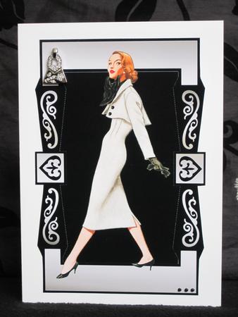2 A5 Vintage Ladies Toppers by KiJu KiJu