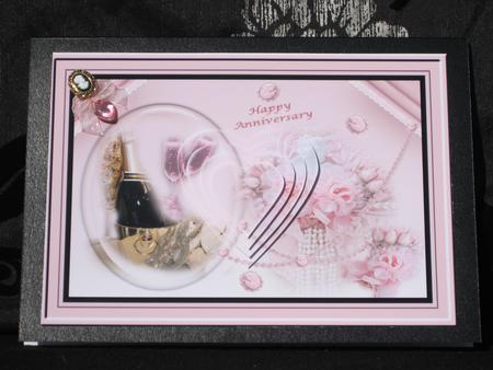 Pink Anniversary Heart Pyramid by KiJu KiJu