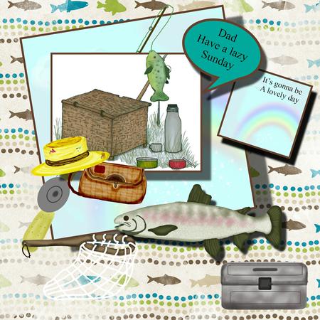 Fishing Clipart by KiJu KiJu