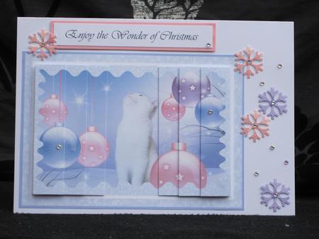 Kitten & Baubles Christmas Side Stacker by KiJu KiJu
