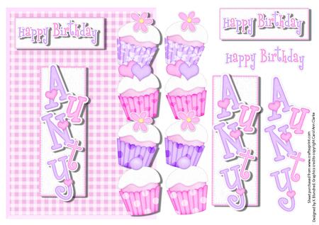 Pretty Coordinating Cupcake Felties Digital Embellishment by KiJu KiJu