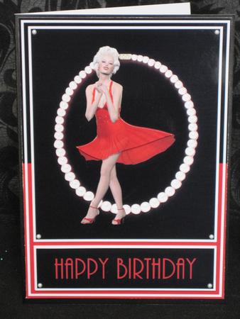 Marilyn Card Front by KiJu KiJu