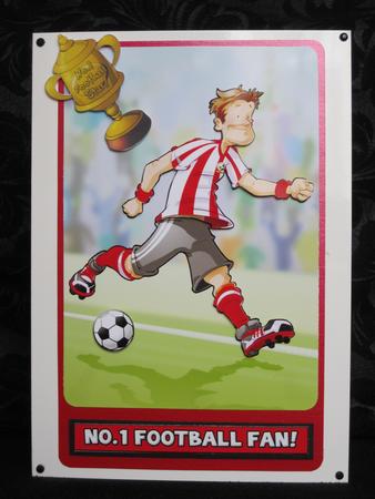 Football Dude Red Quick Card. by KiJu KiJu