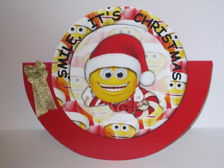 Christmas Smiley Plate Kit by KiJu KiJu