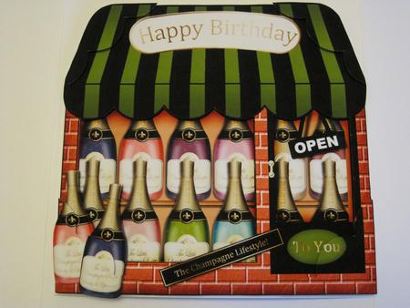 8 x 8 the Little Champagne Shop Topper by KiJu KiJu