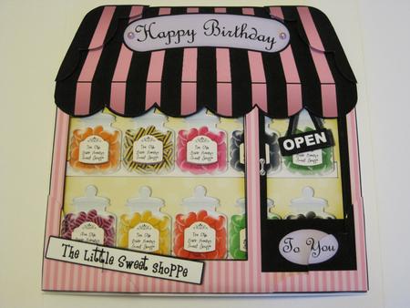 8 x 8 the Little Sweet Shop Topper by KiJu KiJu