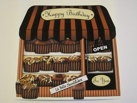 8 x 8 the Little Chocolate Shop Topper by KiJu KiJu