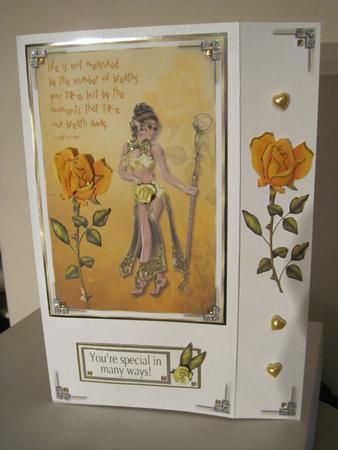 Life's Precious Moments Card Topper by KiJu KiJu