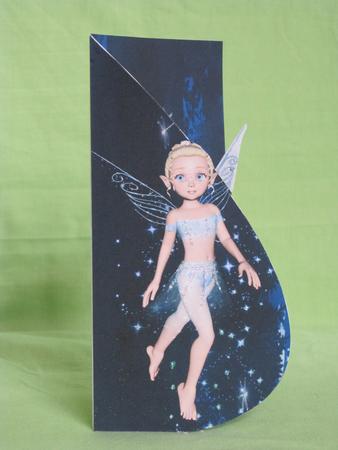 Fairy Glow Tear Drop Card by KiJu KiJu