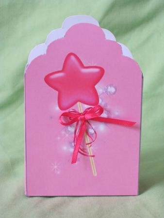 Fairy Wand in Pink Tag Gift Box by KiJu KiJu